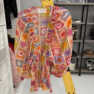 Vibrant Patterned Jumpsuit